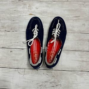 Navy blue keds size 6